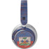 Haiti Flag Dark Wood Surface Headphones Skin